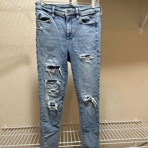 Amercian Eagle Super Hi-Rise Jegging